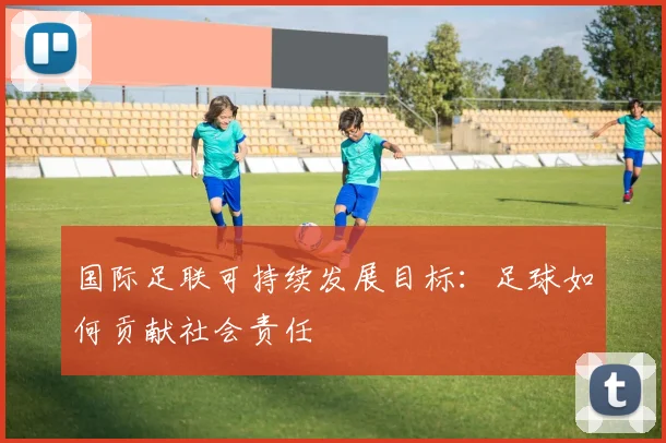 国际足联可持续发展目标：足球如何贡献社会责任